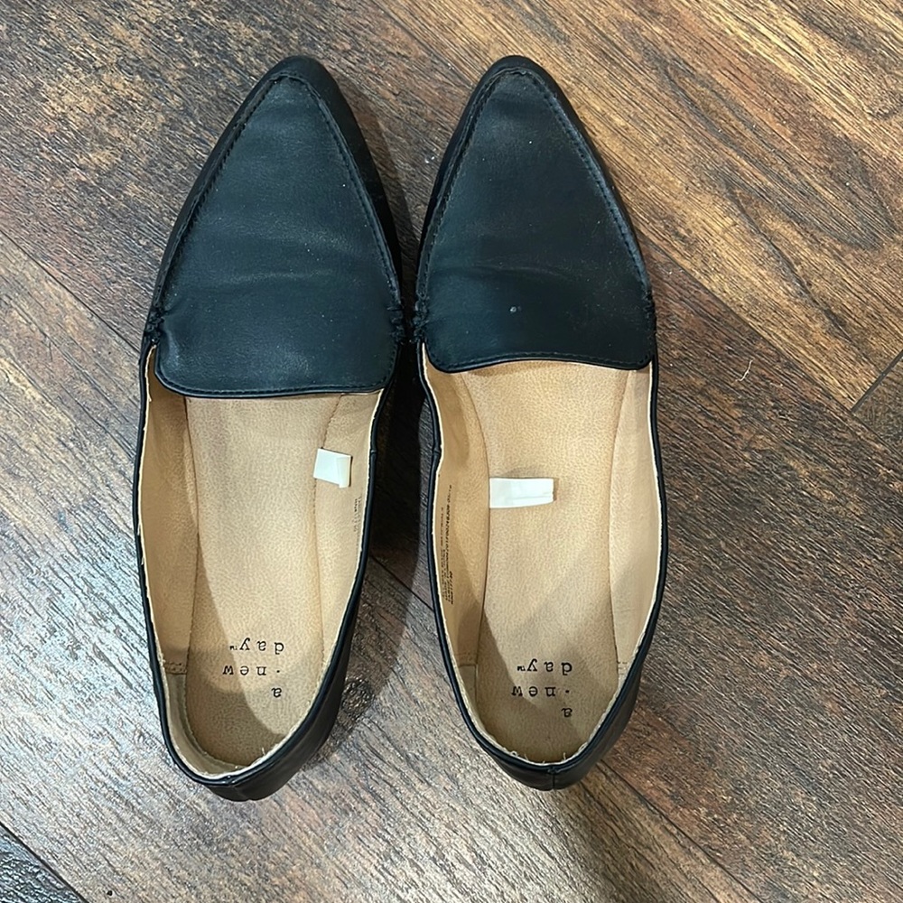 A New Day- by target black loafers.